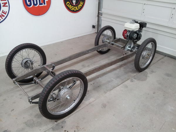 Cyclekart chassis straight
